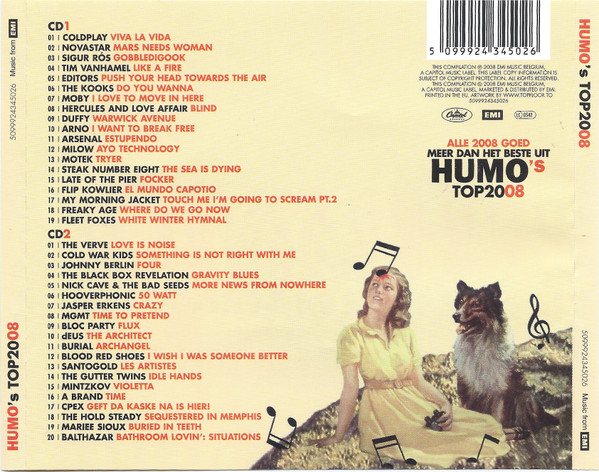 Various – Humo - Alle 2008 Goed: Meer Dan Het Beste Uit Humo's Top 2008 2xCD - Afbeelding 2