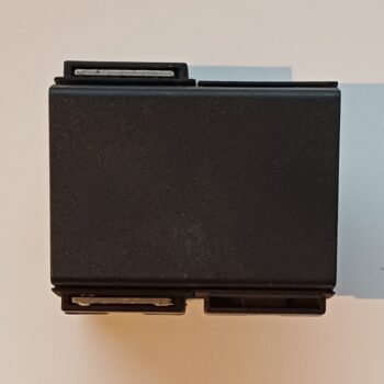 Bticino Living Classic Zwart schakelaar wissel 2modules 10A 250V 4503D