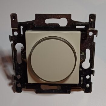 Niko Original Cream drukknop led amber 6A 230V 100-64000