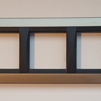 Bticino Living Titanium afdekplaat 3x2 modules L4832/3TC