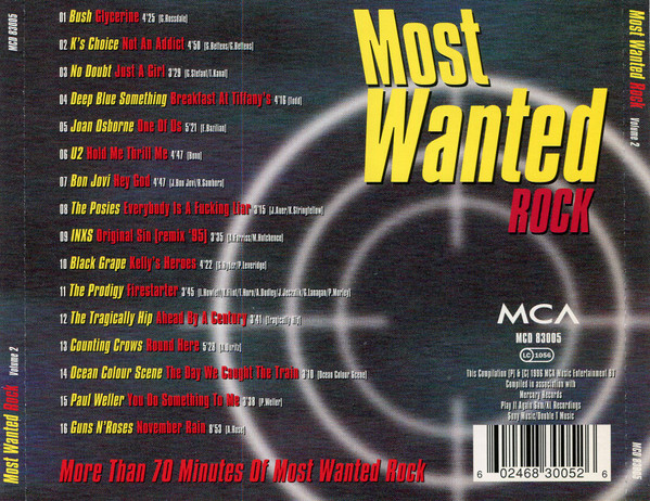 Various – Most Wanted Rock Volume 2 - Afbeelding 2