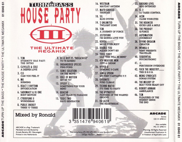 Various – House Party III (The Ultimate Megamix) - Afbeelding 2