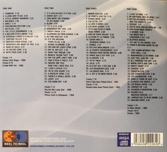 Petula Clark – Eight Classic Albums 4xCD - Afbeelding 2