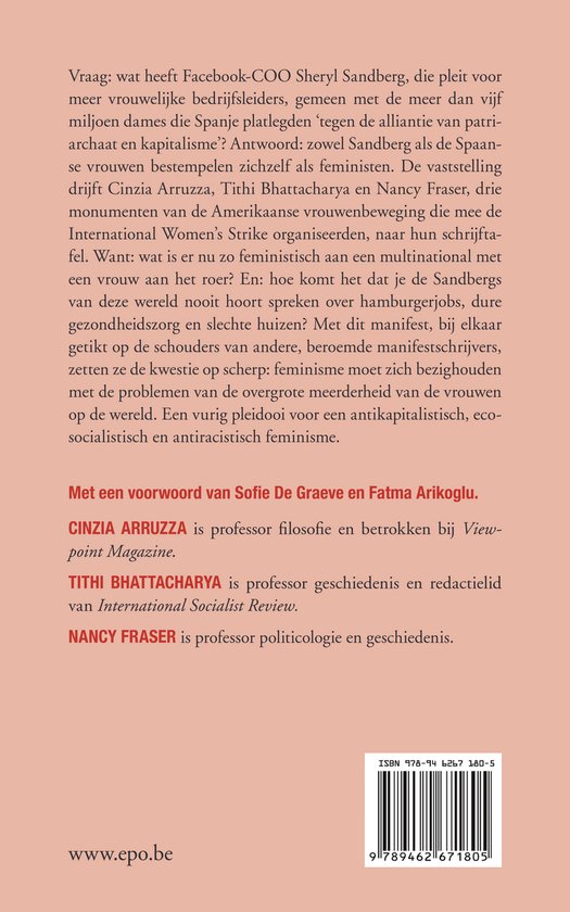 Cinzia Arruzza - Feminisme voor de 99% - Afbeelding 2