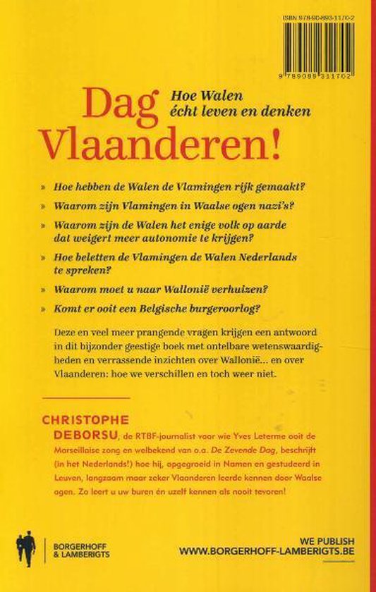 Christophe Deborsu - Dag Vlaanderen! - Afbeelding 2