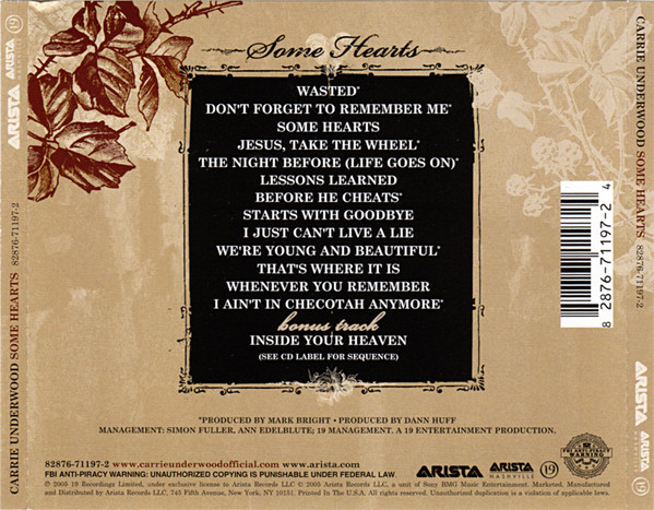 Carrie Underwood – Some Hearts - Afbeelding 2