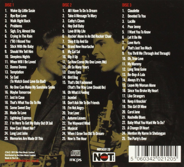 Everly Brothers – Greatest Hits 3xCD - Afbeelding 2