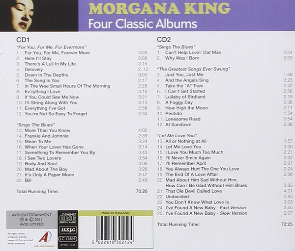 Morgana King – Four Classic Albums 2xCD - Afbeelding 2