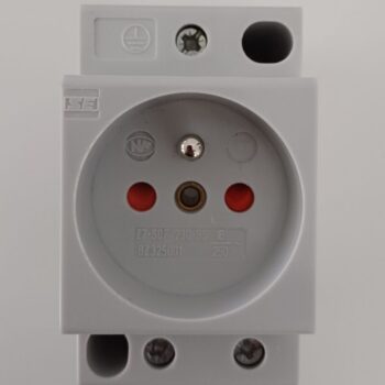 Schrack stopcontact + aarding 2 modules 16A 250V BZ325001