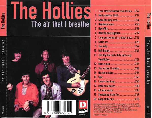 Hollies, The – The Air That I Breathe - Afbeelding 2