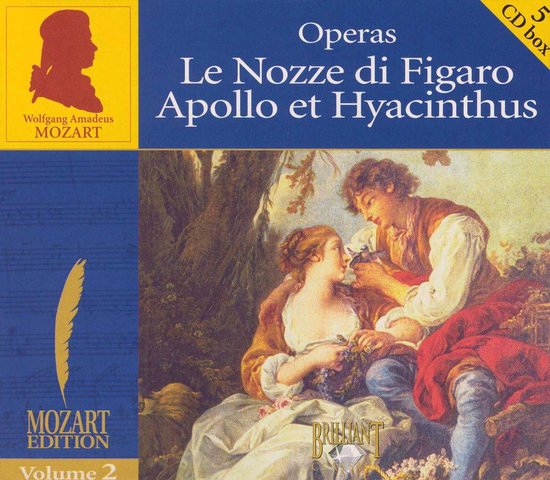 Mozart - Le Nozze di Figaro / Apollo et Hyacinthus 5xCD NIEUW