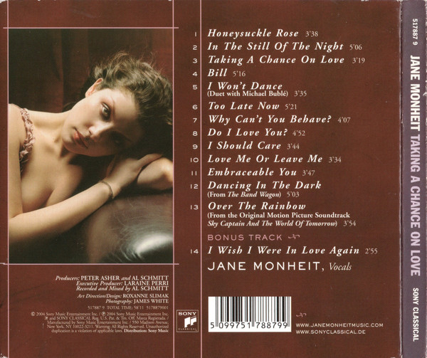 Jane Monheit – Taking A Chance On Love - Afbeelding 2