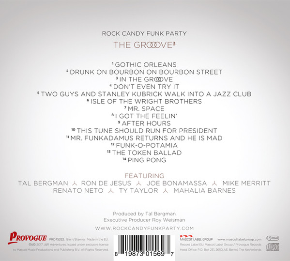 Rock Candy Funk Party – The Groove Cubed - Afbeelding 2