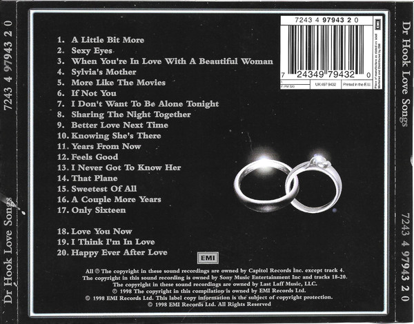 Dr. Hook – Love Songs - Afbeelding 2