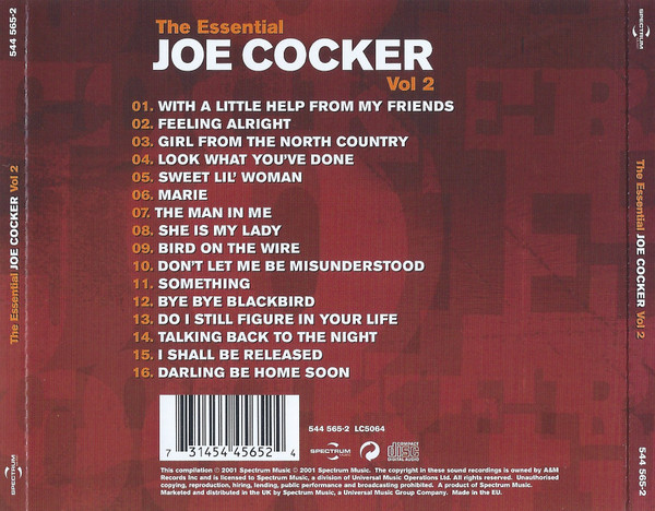 Joe Cocker – The Essential Joe Cocker Vol 2 - Afbeelding 2