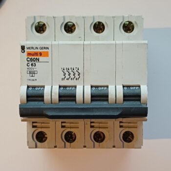 Merlin Gerin automaat/zekering 4P 400V 63A curve C 24369 gebruikt