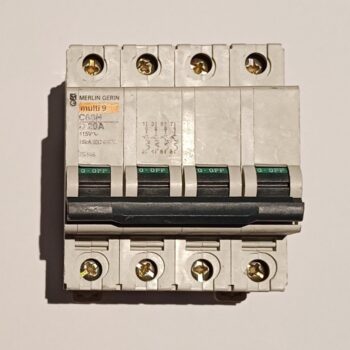 Merlin Gerin automaat/zekering 4P 400V 20A curve D 25146 gebruikt