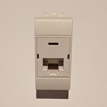Bticino Light wit connector rj45 cat 5 1module breed N4267/5