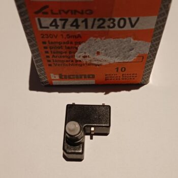 Bticino Living lampje 250V 1,5mA L4741/230V