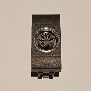 Bticino Living zwart DIN 5-polige connector Hifi L4292