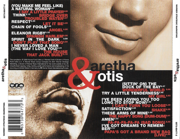 Aretha Franklin & Otis Redding – Aretha & Otis 2xCD - Afbeelding 2