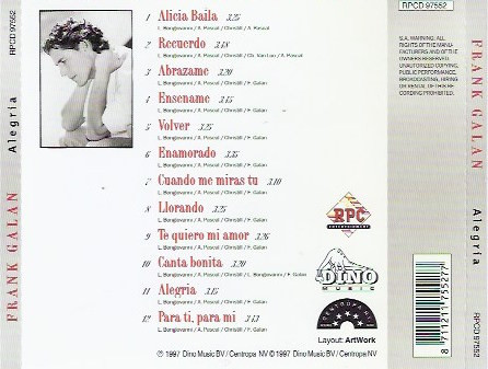 Frank Galan – Alegria - Afbeelding 2