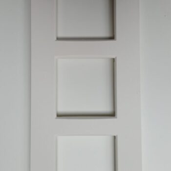 Niko Intense White afdekplaat drievoudig verticaal 120-76300