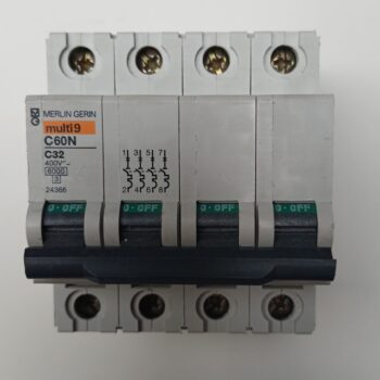 Merlin Gerin automaat/zekering 4P 400V 32A curve C 24366