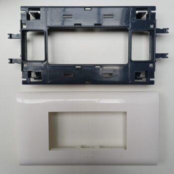 Legrand Mosaic wit houder 4 modules 010994