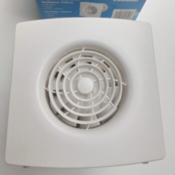 Ventilator stil met timer 100mm 96m³/u Condumé SR100T