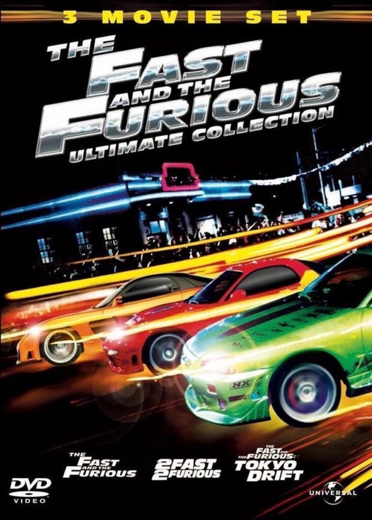 Fast And The Furious Trilogy - Ultimate Edition 3xDVD BOX
