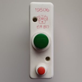 Gardy penzekering 6A 250V 20mm aan/uit 19506