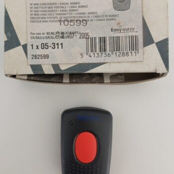 Niko Easywave handzender RF 1 kanaal + 1 knop 05-311